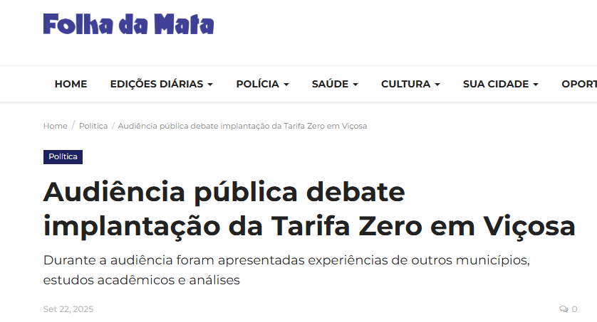 Folha da mata